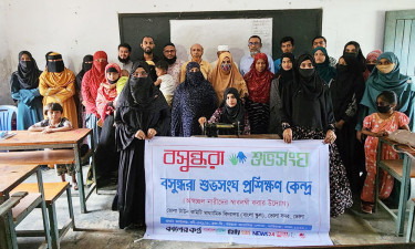 শুভসংঘের উদ্যোগে ভোলায় অসচ্ছল নারীদের সেলাই প্রশিক্ষণ শুরু