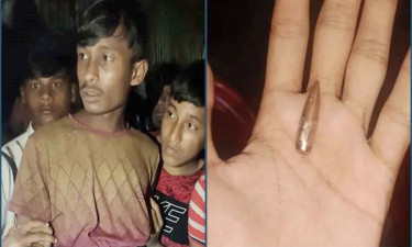 উখিয়া সীমান্তের ওপারে গোলাগুলি, রোহিঙ্গা যুবক গুলিবিদ্ধ