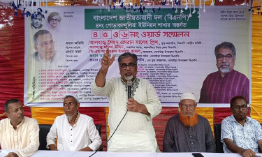 নিভৃত গ্রামে প্রিন্সের সেতু উদ্বোধন, ভোট চাইলেন ‘ধানের শীষে’