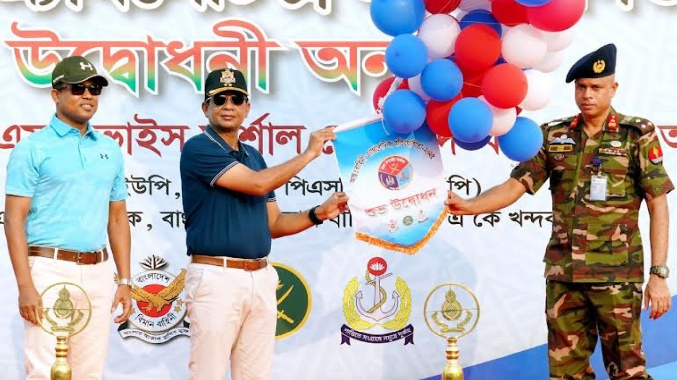 আন্তঃবাহিনী অ্যাথলেটিক্স প্রতিযোগিতার উদ্বোধন