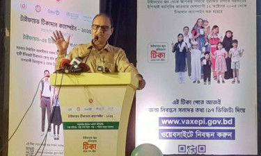 সুযোগ থাকলে আমিই প্রথম টাইফয়েডের টিকা নিতাম: ডা. বিধান রঞ্জন