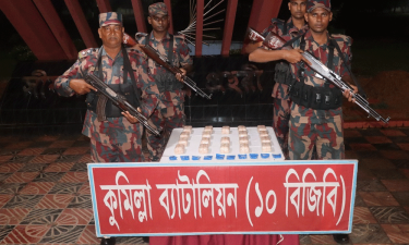 কুমিল্লা সীমান্তে বিজিবির অভিযান, কোটি টাকার ইয়াবা জব্দ