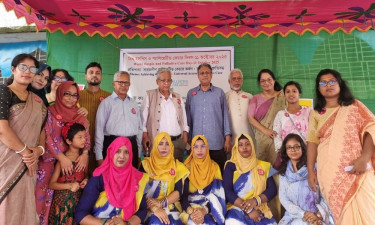 কড়াইল বস্তিতে পালিত হলো বিশ্ব হসপিস ও প্যালিয়েটিভ কেয়ার দিবস