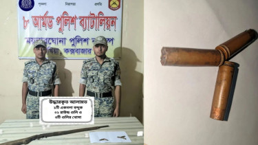 উখিয়ায় রোহিঙ্গা ক্যাম্প থেকে অস্ত্র ও গুলি উদ্ধার