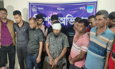 সাভারে ডিবি পরিচয়ে ২৫ লাখ টাকা ডাকাতির ঘটনায় গ্রেপ্তার ৯