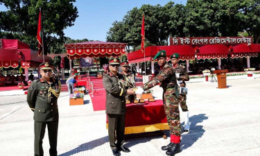 সেনাবাহিনীর রিক্রুট ব্যাচের কুচকাওয়াজ অনুষ্ঠিত