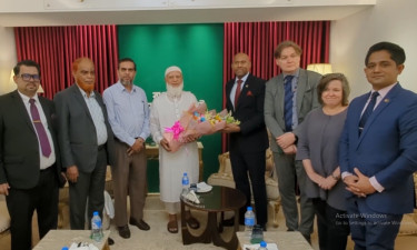জামায়াত আমিরের সঙ্গে কানাডিয়ান হাইকমিশনারের সাক্ষাৎ