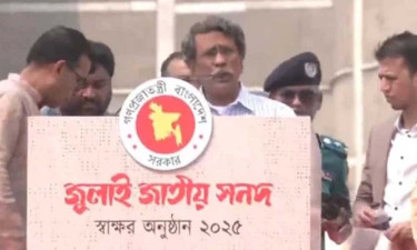 জুলাই যোদ্ধাদের দাবিতে সনদে ‘জরুরি সংশোধন’ হচ্ছে: আলী রীয়াজ