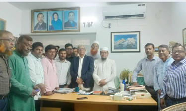 মির্জা ফখরুলের সঙ্গে শিক্ষক প্রতিনিধিদের সাক্ষাৎ