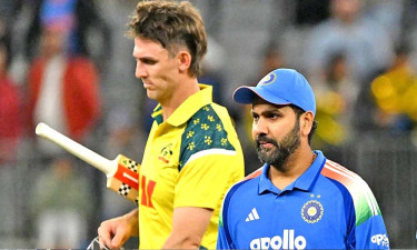 ২৬ ওভারের ম্যাচে ১৩৬ রান করে অস্ট্রেলিয়ার কাছে হারল ভারত