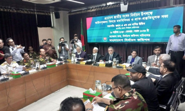 বিভিন্ন বাহিনীর সঙ্গে বৈঠক চলছে ইসির