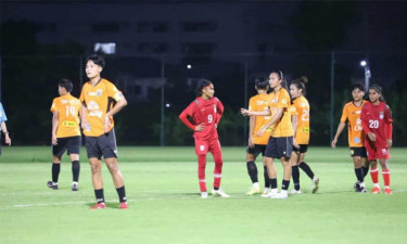 থাইল্যান্ডের কাছে ৩-০ গোলে হার বাংলাদেশের