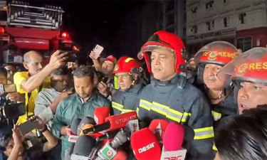 মিরপুরে কমিউনিটি সেন্টারে আগুন নিয়ন্ত্রণে, সবশেষ তথ্য জানাল ফায়ার সার্ভিস