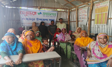 গঙ্গাচড়ায় বাল্যবিবাহ প্রতিরোধে শুভসংঘের সচেতনতা সভা
