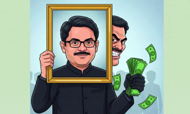 দুর্নীতির জন্যই রাজনীতি: সাধু বেশে শয়তান