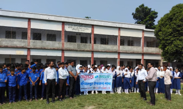 মনিরামপুরে বসুন্ধরা শুভসংঘের উদ্যোগে শিক্ষার্থীদের স্বাস্থ্য সচেতনতা বিষয়ক আলোচনা সভা