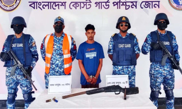 সুন্দরবনে ডাকাত দলকে অস্ত্র সরবারহকারী আটক