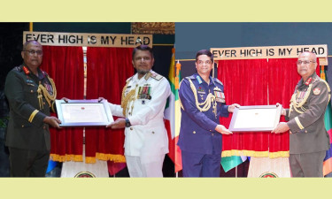 বিএমএ ‘হল অব ফেইম’-এ অন্তর্ভুক্ত হলেন নৌবাহিনী ও বিমান বাহিনী প্রধান