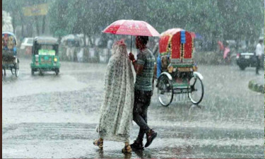 সারা দেশে বজ্রবৃষ্টি, কোথাও ভারী বর্ষণের আশঙ্কা