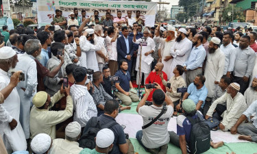 উন্নয়ন বৈষম্যের প্রতিবাদে উত্তাল সিলেট