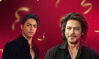 শুটিংয়ে শাহরুখ খানকে স্যার সম্বোধন করেন আরিয়ান খান!