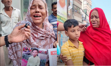 মায়ের কান্নার ভিডিও দেখে ফারহানকে ফেরত দিয়ে গেল অপহরণকারী