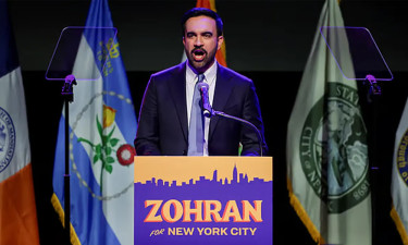 বিজয়ী ভাষণে ট্রাম্পকে আওয়াজ বাড়াতে বললেন মামদানি