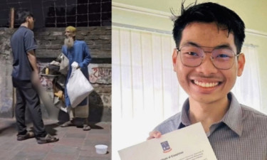 এদের তাড়ানোর জন্য লাঠি হাতে নেয়া ছাড়া উপায় থাকে না: সর্ব মিত্র চাকমা