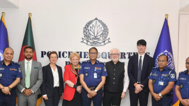 আইজিপির সঙ্গে আয়ারল্যান্ড ও ইইউ প্রতিনিধিদলের সাক্ষাৎ