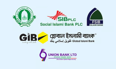 শেয়ারবাজারে পাঁচ ইসলামী ব্যাংকের লেনদেন স্থগিত