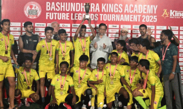 শিরোপা উৎসবে শেষ কিংস একাডেমি টুর্নামেন্ট