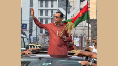 ঢাকা-১১ আসনে বিএনপি মনোনীত প্রার্থী এম এ কাইয়ুমের নির্বাচনী শোডাউন