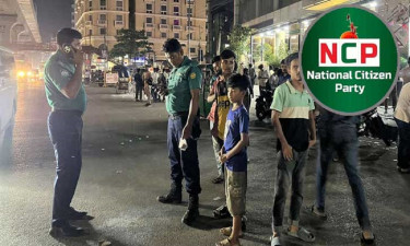 বাংলামোটরে এনসিপি কার্যালয়ের সামনে ককটেল বিস্ফোরণ, আটক ৫