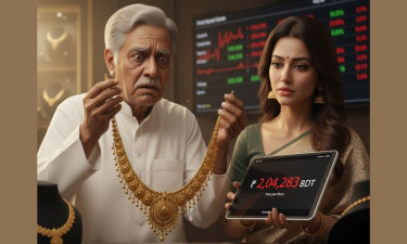 আজ যে দামে বিক্রি হচ্ছে স্বর্ণ