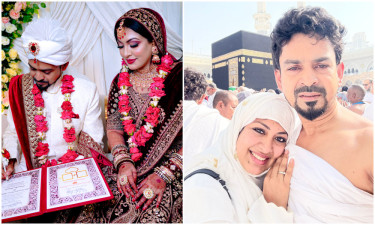 বিয়ের পরেরদিনই মক্কায় প্রিয়াঙ্কা