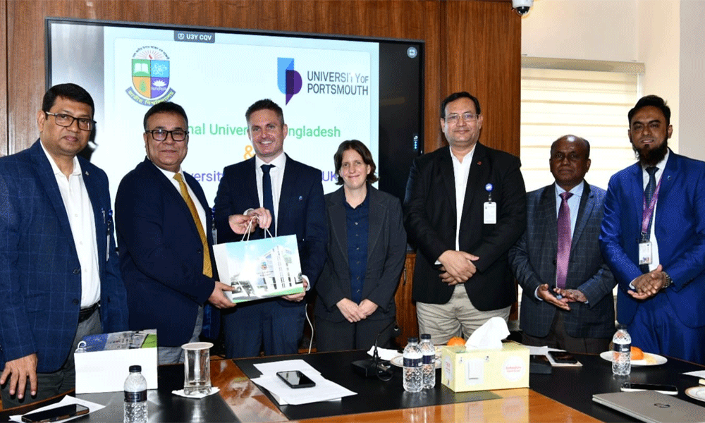 জাতীয় বিশ্ববিদ্যালয়-পোর্টসমাউথ যৌথভাবে চালু করবে সাইবার সিকিউরিটি প্রশিক্ষণ