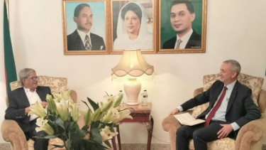 মির্জা ফখরুলের সঙ্গে ইইউ রাষ্ট্রদূতের সৌজন্য সাক্ষাৎ