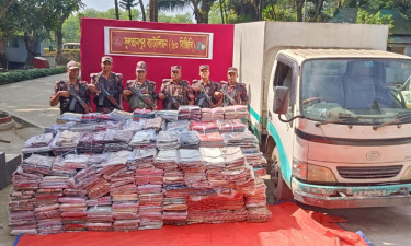 সীমান্তে ৪ কোটি টাকার পণ্য জব্দ