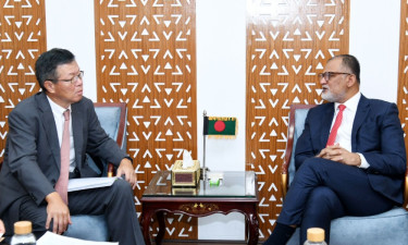 বাণিজ্য উপদেষ্টার সঙ্গে জাপানের রাষ্ট্রদূতের বৈঠক