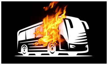 রাজধানীসহ সারাদেশের ৫ জায়গায় যানবাহনে আগুন