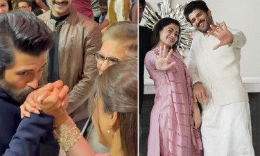 প্রকাশ্যে রাশমিকাকে চুম্বন করলেন বিজয়, ভিডিও ভাইরাল