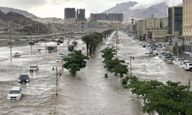 সৌদিতে ভারি বৃষ্টির পূর্বাভাস, সতর্কতা জারি