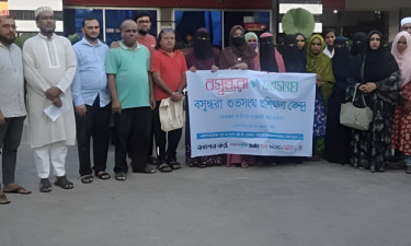 মৌলভীবাজার বসুন্ধরা শুভসংঘ সেলাই প্রশিক্ষণ কেন্দ্রের উদ্বোধন