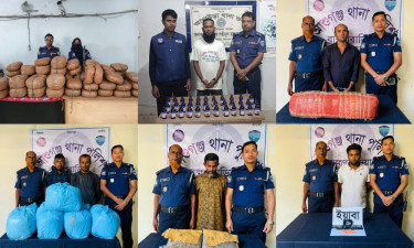 ব্রাহ্মণবাড়িয়ায় বিপুল পরিমাণ মাদকসহ গ্রেপ্তার ৫