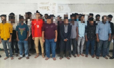 মোহাম্মদপুরে বিশেষ অভিযানে গ্রেপ্তার ২২