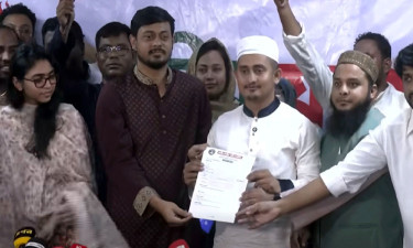 পঞ্চগড়-১ আসনের জন্য এনসিপির মনোনয়ন নিলেন সারজিস